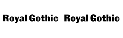 Commercial Type added six new weights to Royal Gothic. It’s available in the Vault.