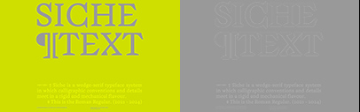 Siche Text by Caterina Santullo was added to Future Fonts.