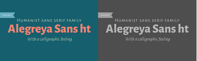  New humanist sans serif‚ Alegreya Sans by Huerta Tipográfica. Available for free download.