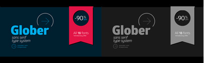 Glober‚ a new sans serif supporting Latin and Cyrillic. 90% off till March 18.