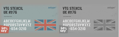 Vtg Stencil UK No 76‚ derived from authentic stencil plates from Great Britain. 40% off till Sep 30.