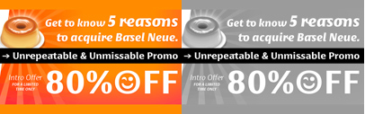 Basel Neue by @isacotype. 80% off till December 2.