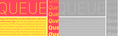 Queue by @typesupply